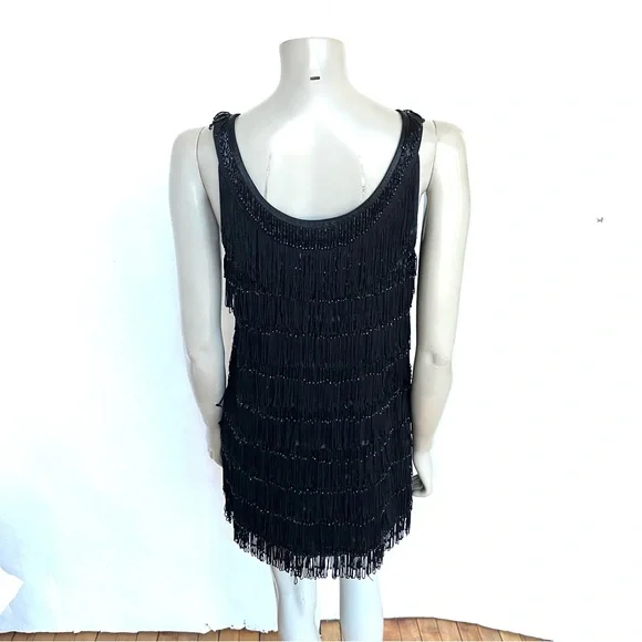 Vintage ROMAN KEFLAY Black Party Dress - Picture 4 of 11